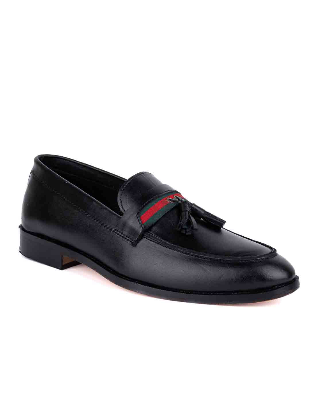 Footwear, Men Footwear, Black Formal Loafers