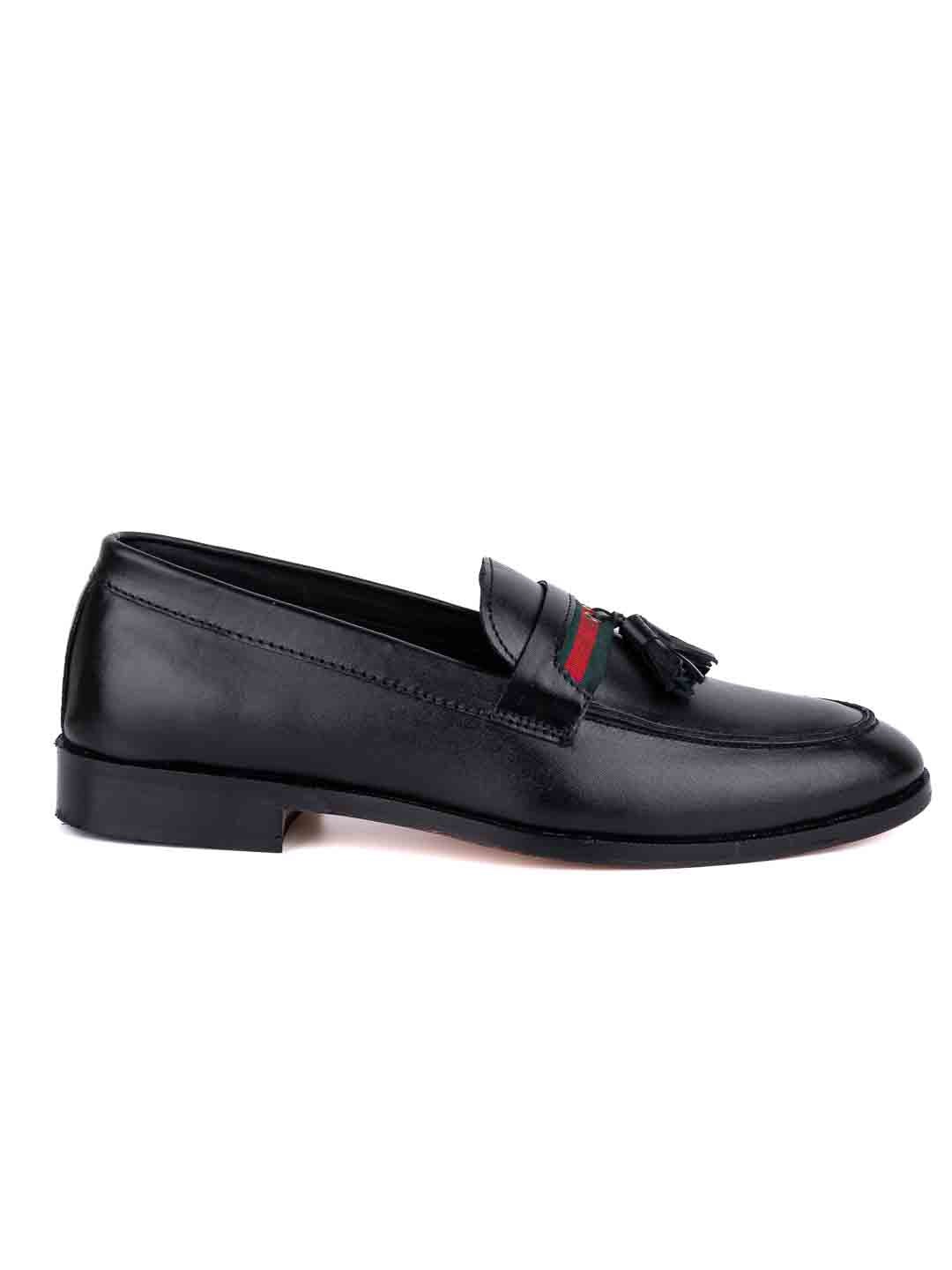 Footwear, Men Footwear, Black Formal Loafers