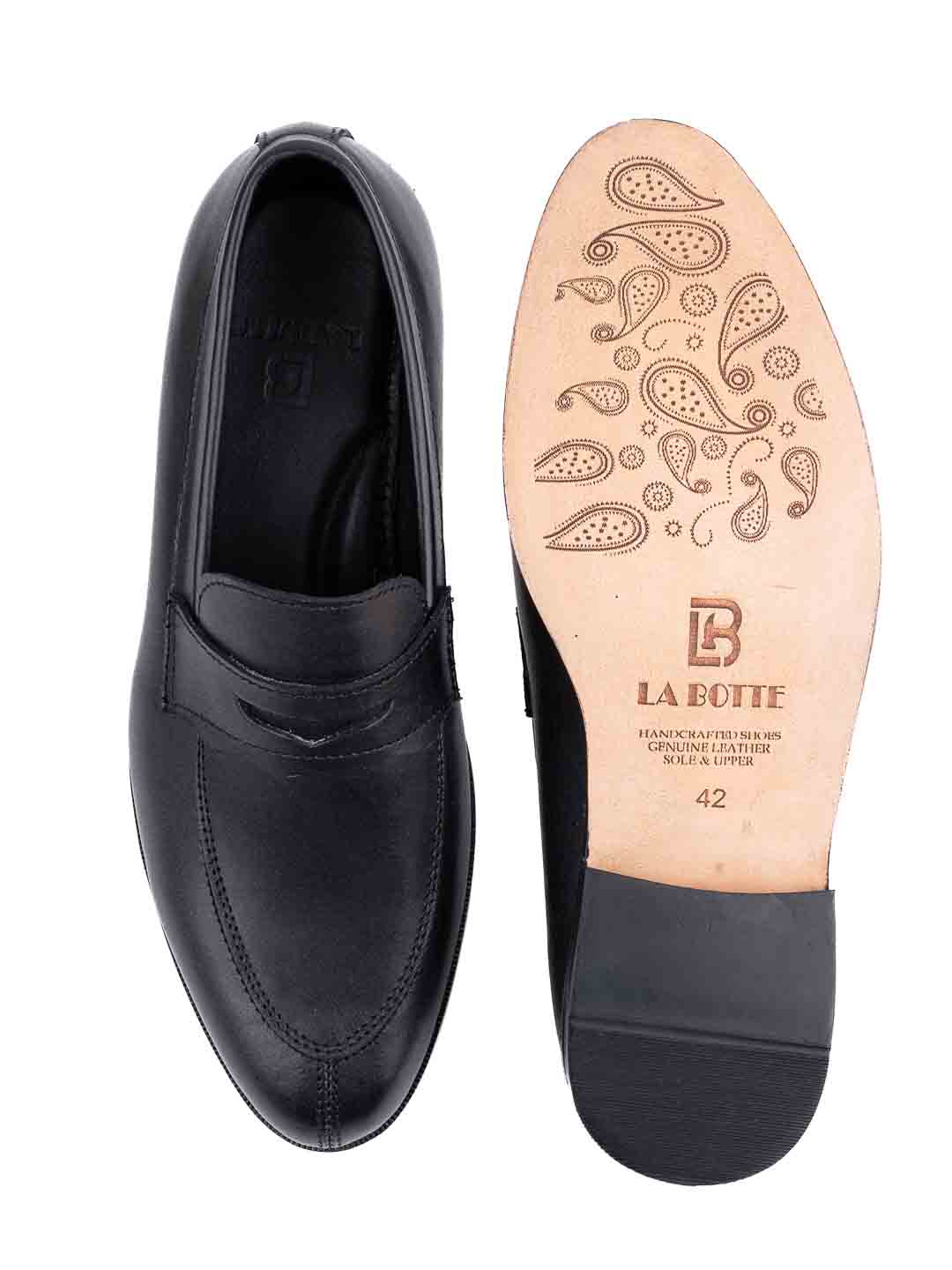 Footwear, Men Footwear, Black Formal Loafers