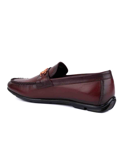 Footwear, Men Footwear, Burgundy Driving Shoes