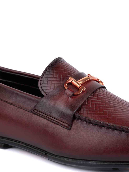 Footwear, Men Footwear, Burgundy Driving Shoes