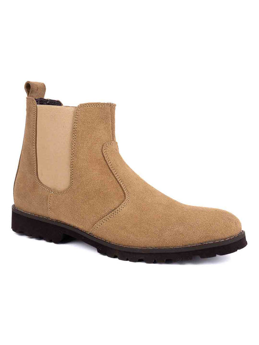 Footwear, Men Footwear, Beige Chelsea Boots