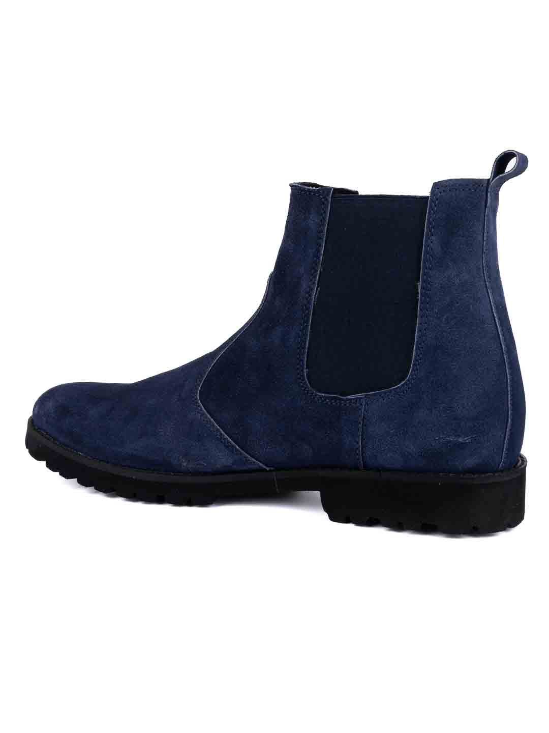 Footwear, Men Footwear, Blue Chelsea Boots