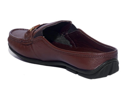 Men Footwear, Brown Mules