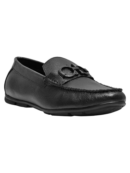 Men Footwear, Black Loafers