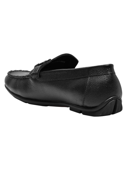 Men Footwear, Black Loafers