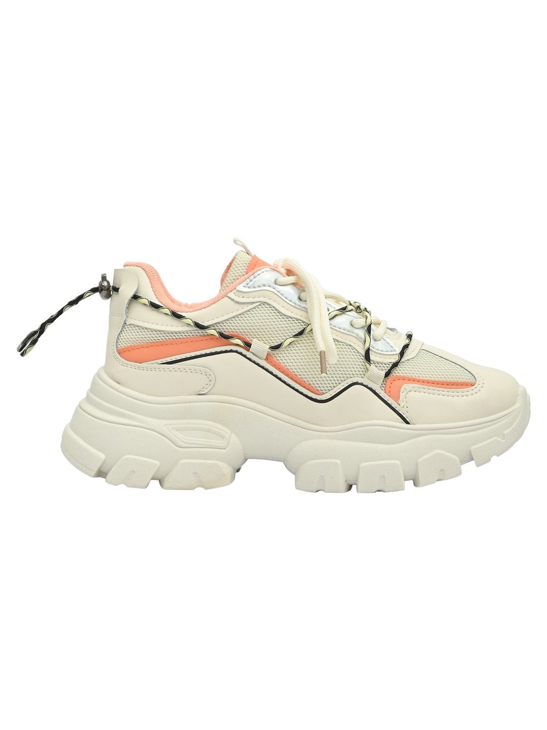 Footwear, Women Footwear, Beige Sneakers