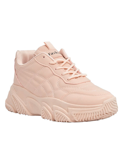 Footwear, Women Footwear, Pink Sneakers