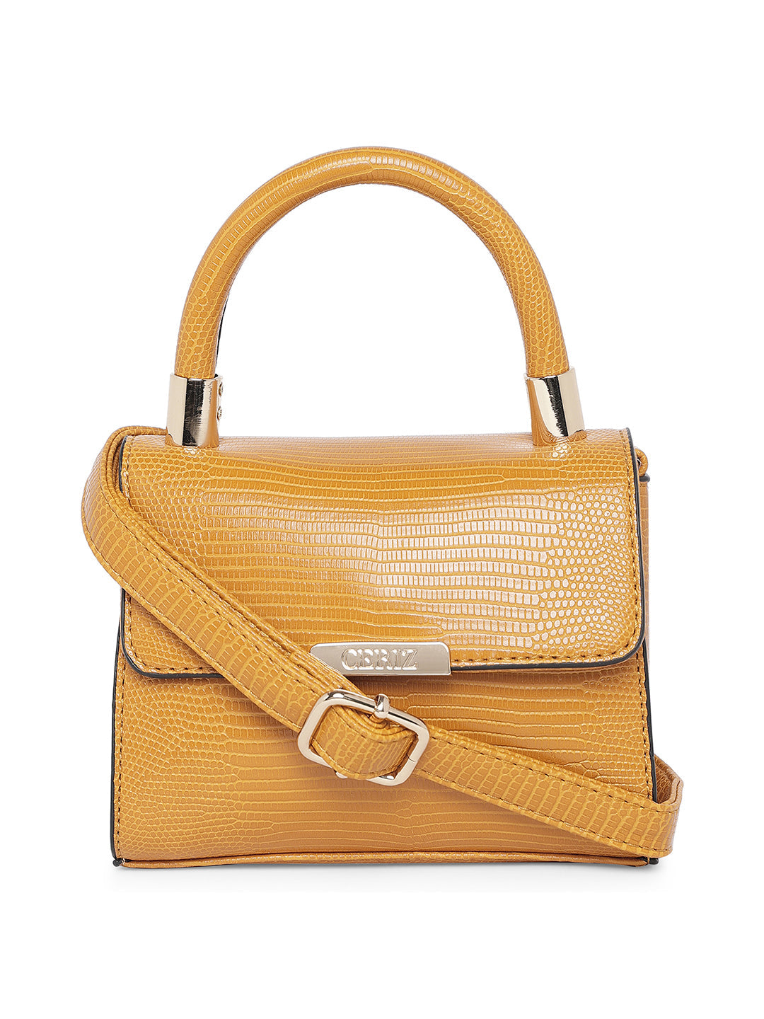 Women Mustard Handheld Bag