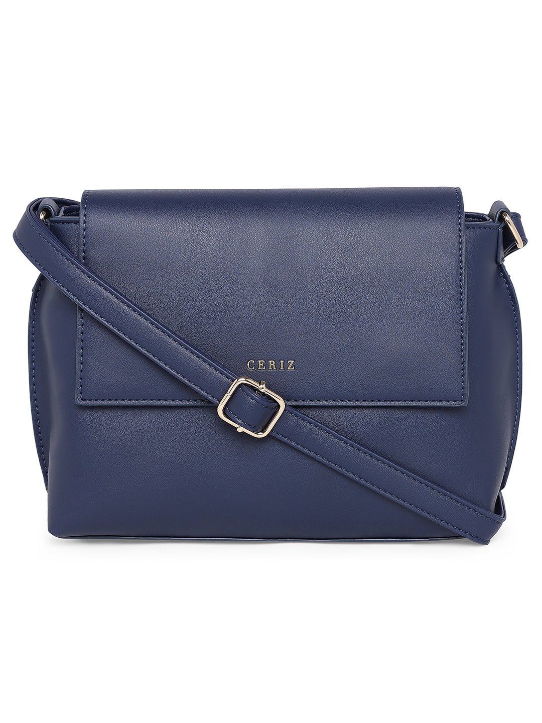 Women Navy Blue Sling Bag