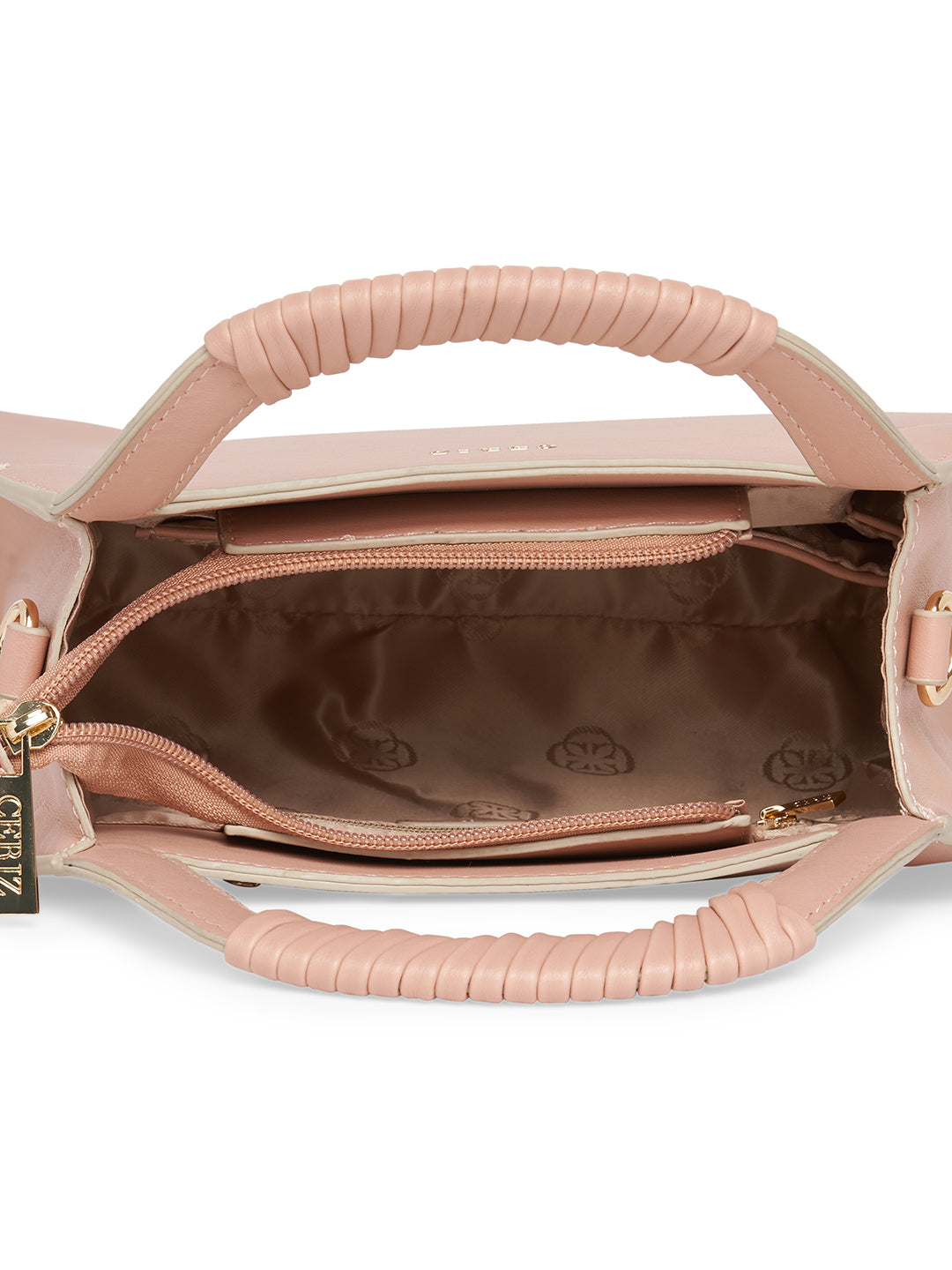 Women Pink Solid Sling Bag