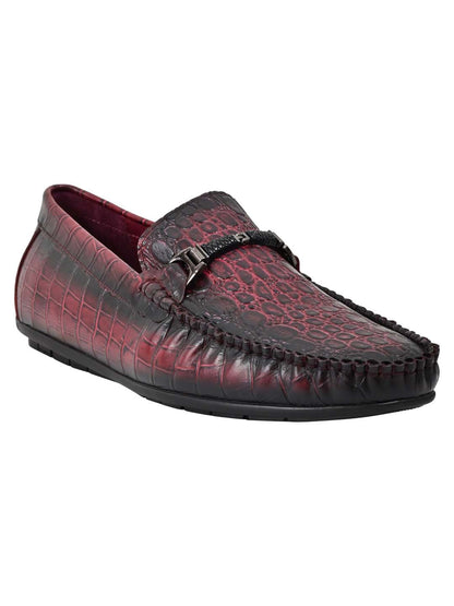 Men Footwear, Burgundy Loafers, Footwear