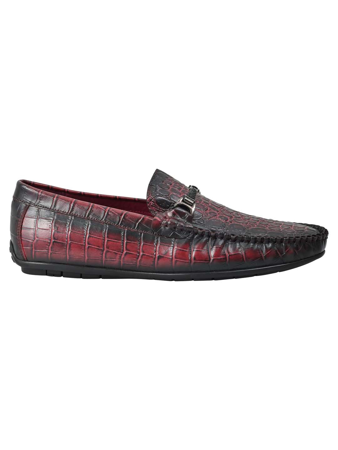 Men Footwear, Burgundy Loafers, Footwear