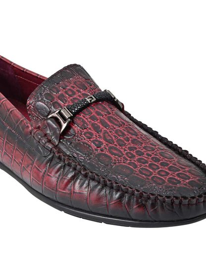 Men Footwear, Burgundy Loafers, Footwear