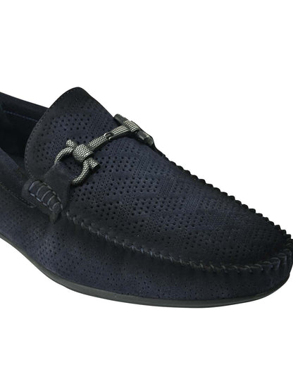 Men Footwear, Navy Blue Loafers, Footwear