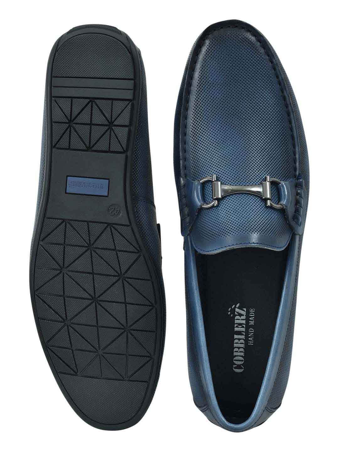 Men Footwear, Blue Loafers, Footwear