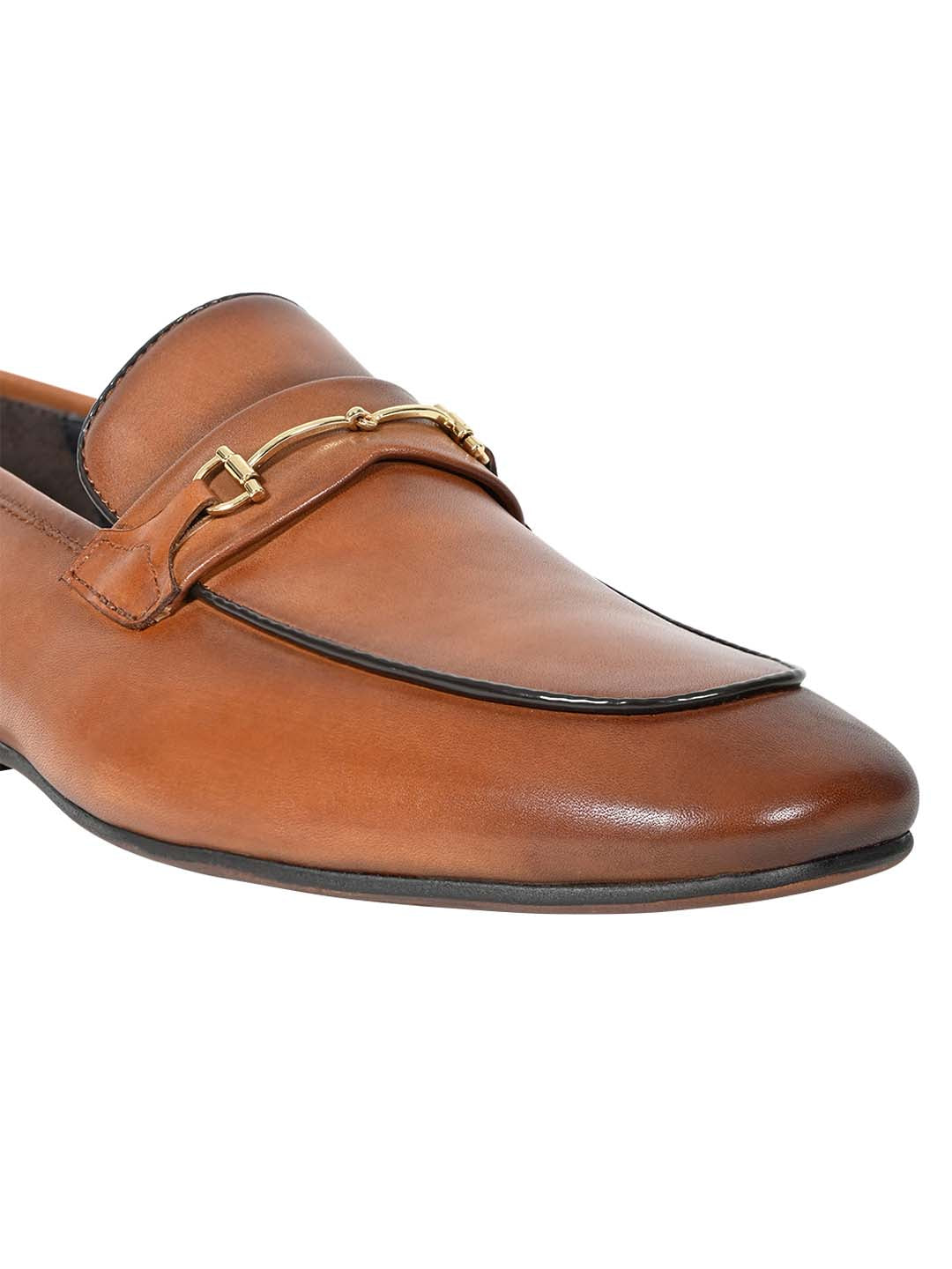 Footwear, Men Footwear, Tan Formal Loafers