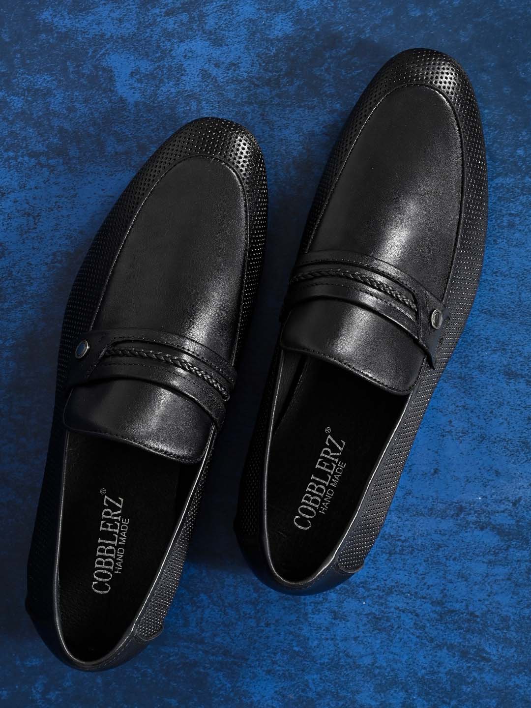 Footwear, Men Footwear, Black Formal Loafers