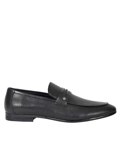 Footwear, Men Footwear, Black Formal Loafers