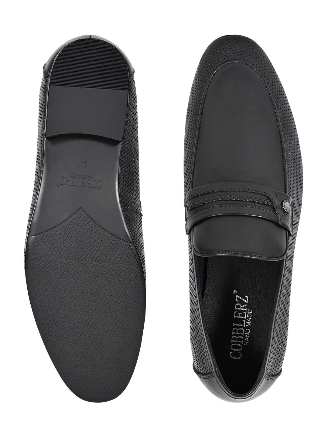 Footwear, Men Footwear, Black Formal Loafers