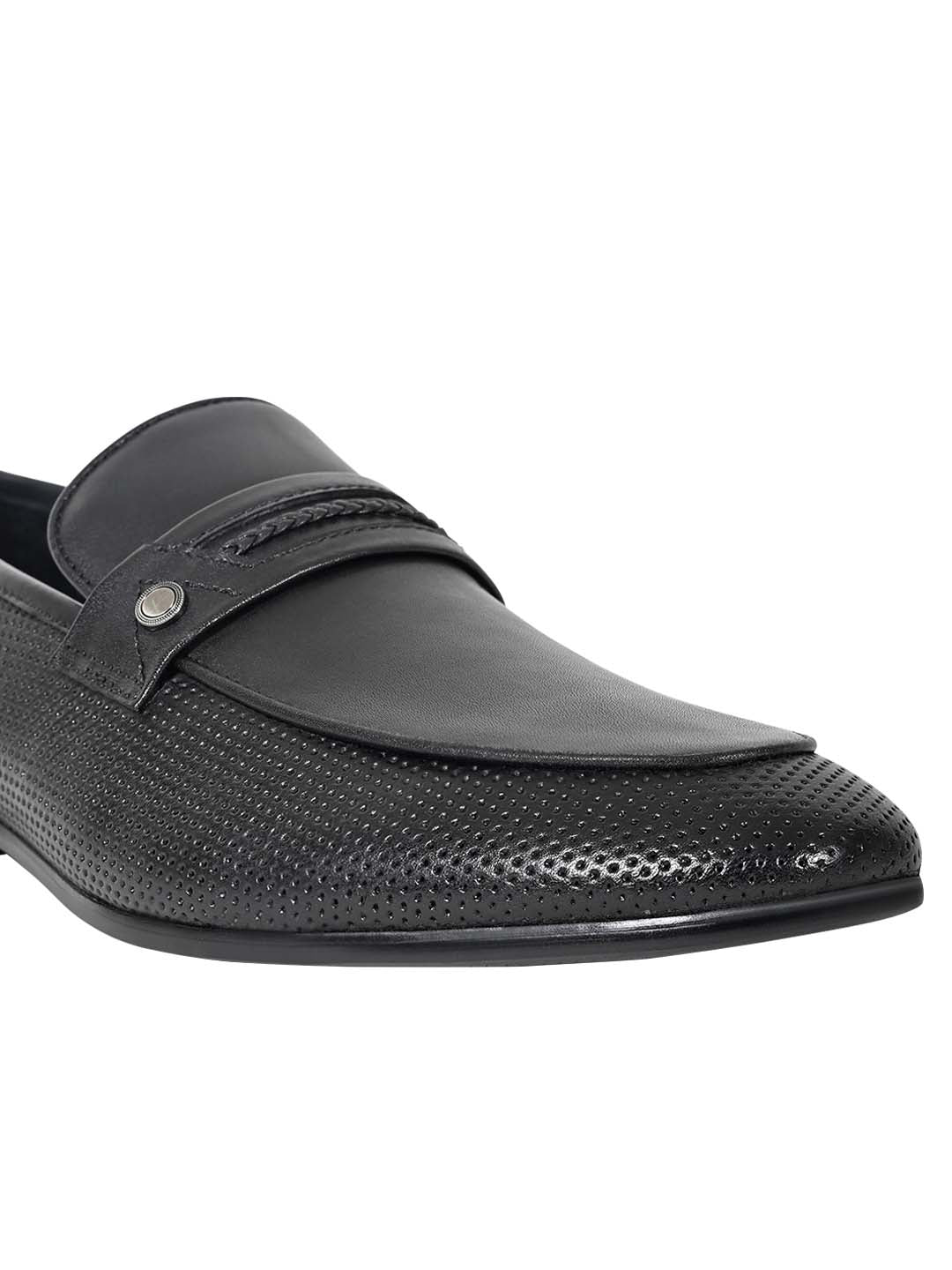 Footwear, Men Footwear, Black Formal Loafers