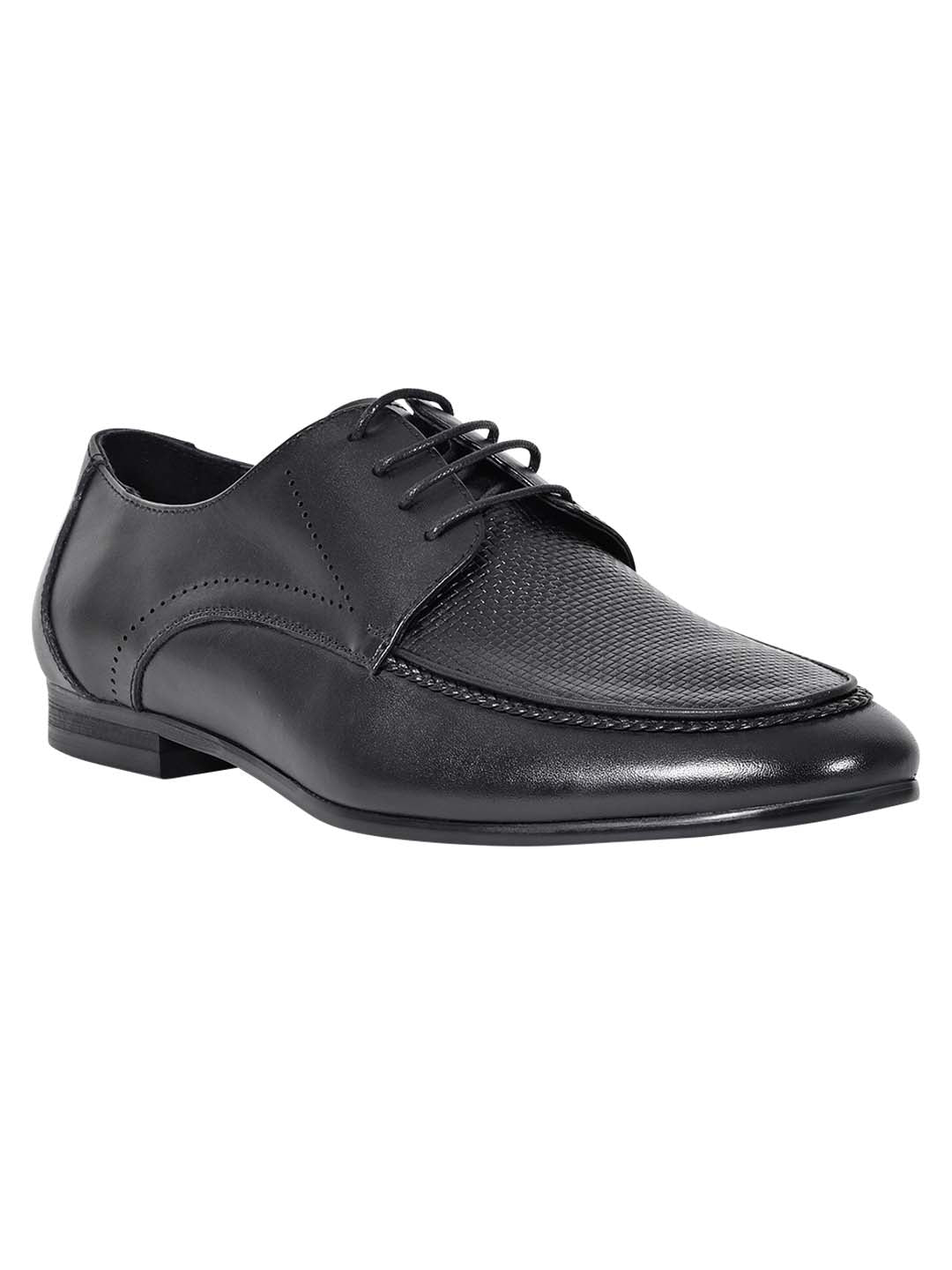 Footwear, Men Footwear, Black Derby Formal Shoes