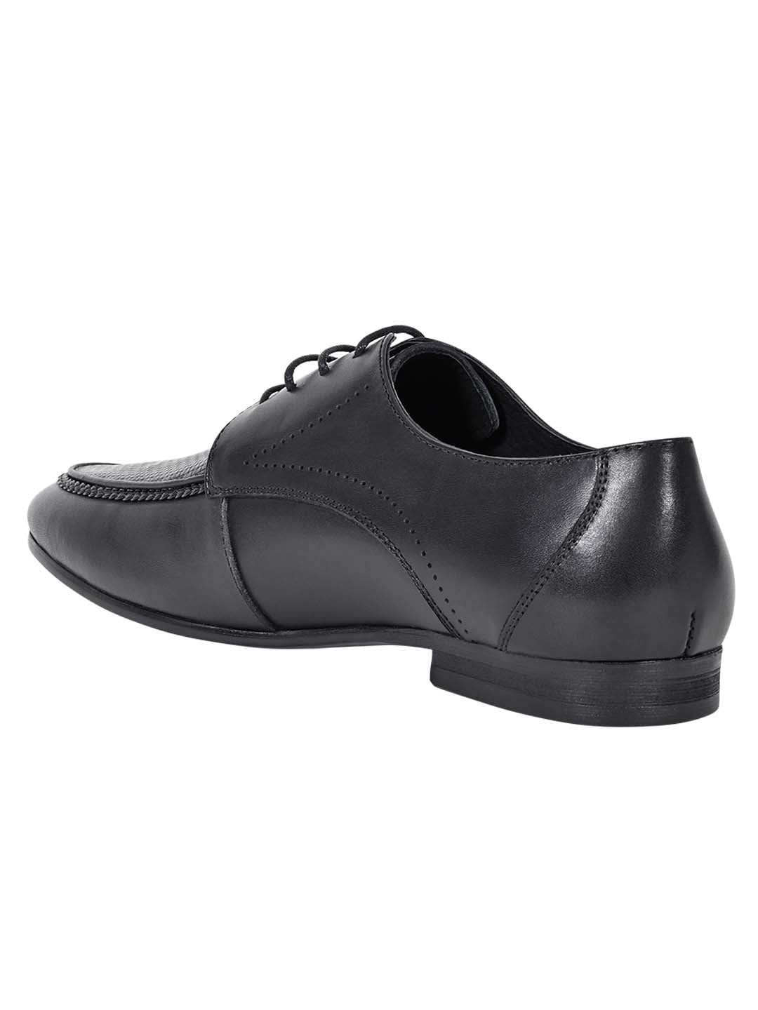 Footwear, Men Footwear, Black Derby Formal Shoes