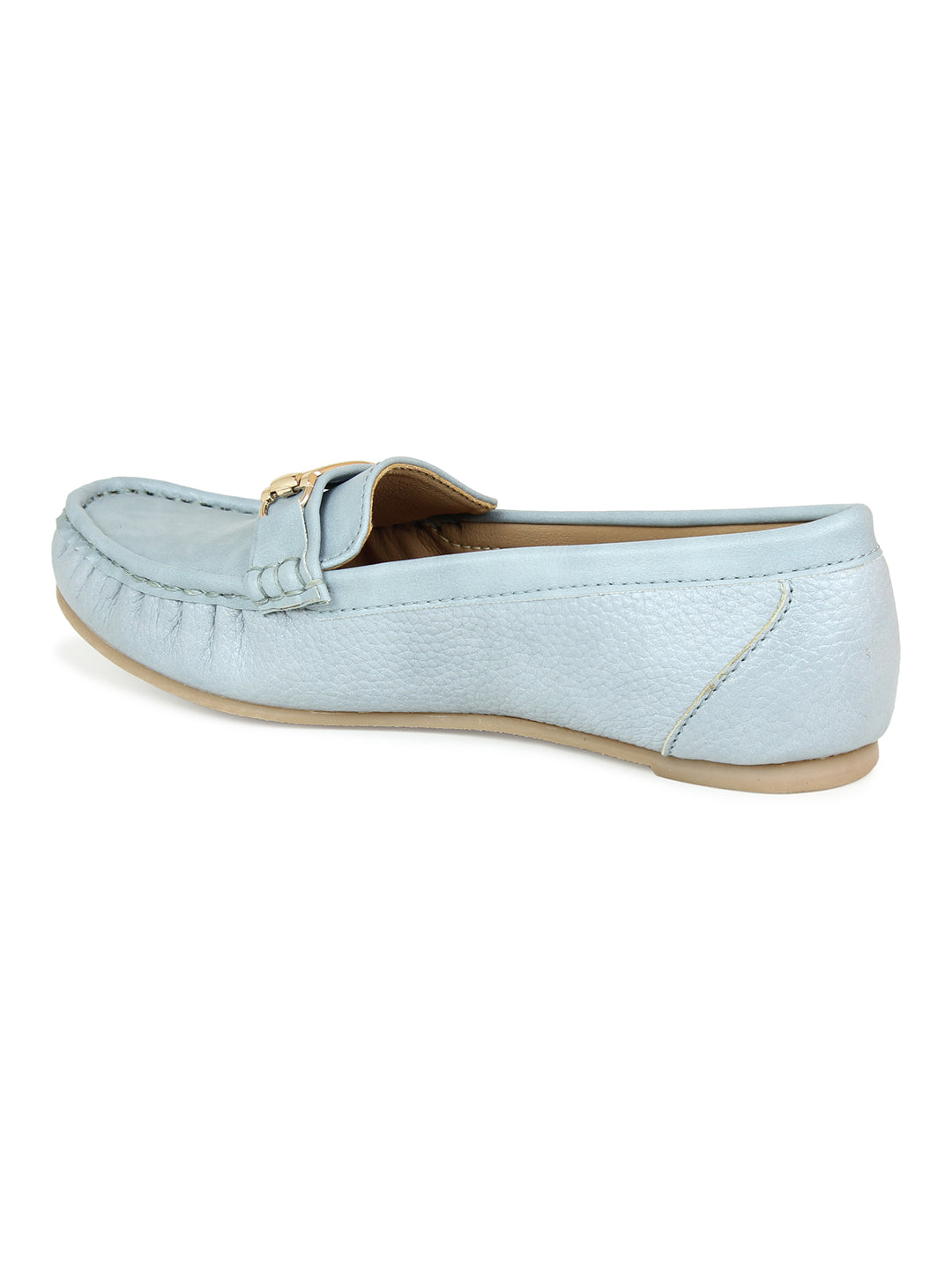 Footwear, Women Footwear, Grey,Moccasins