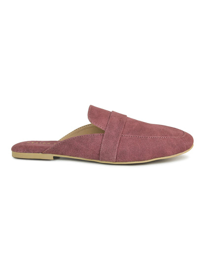 Footwear, Women Footwear, Maroon,Mules