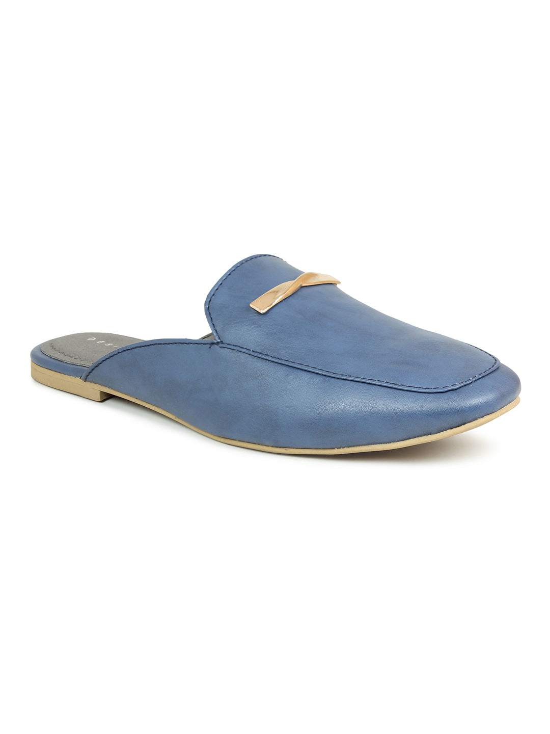 Footwear, Women Footwear, Blue,Mules