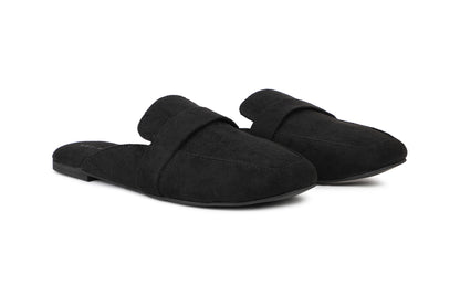 Footwear, Women Footwear, Black,Mules