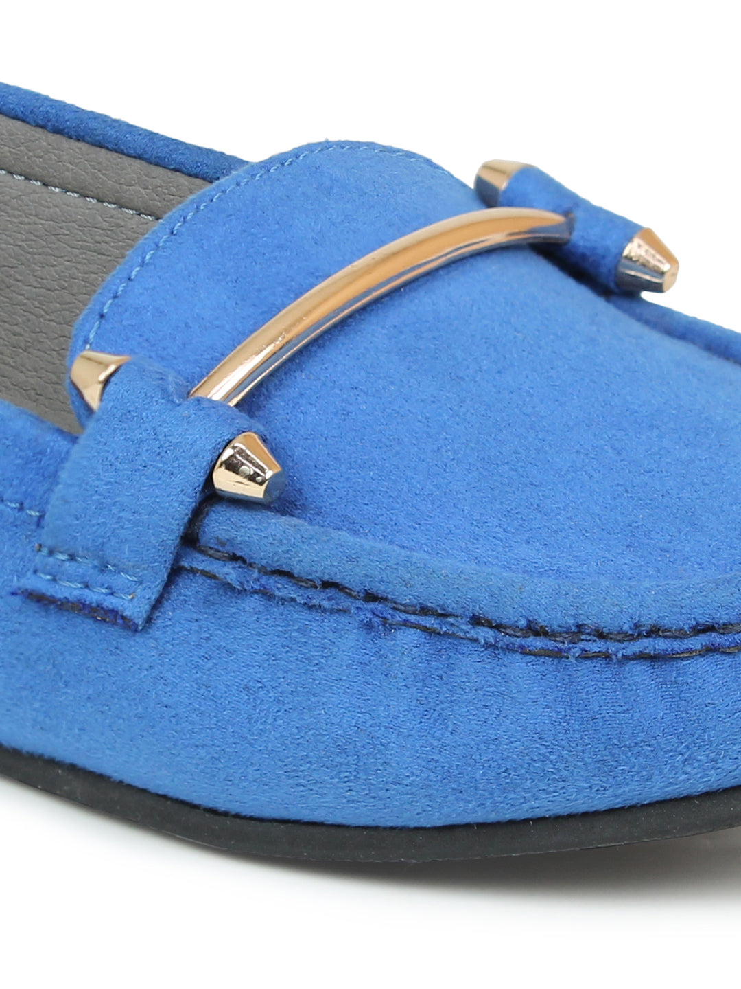 Footwear, Women Footwear, Blue,Moccasins