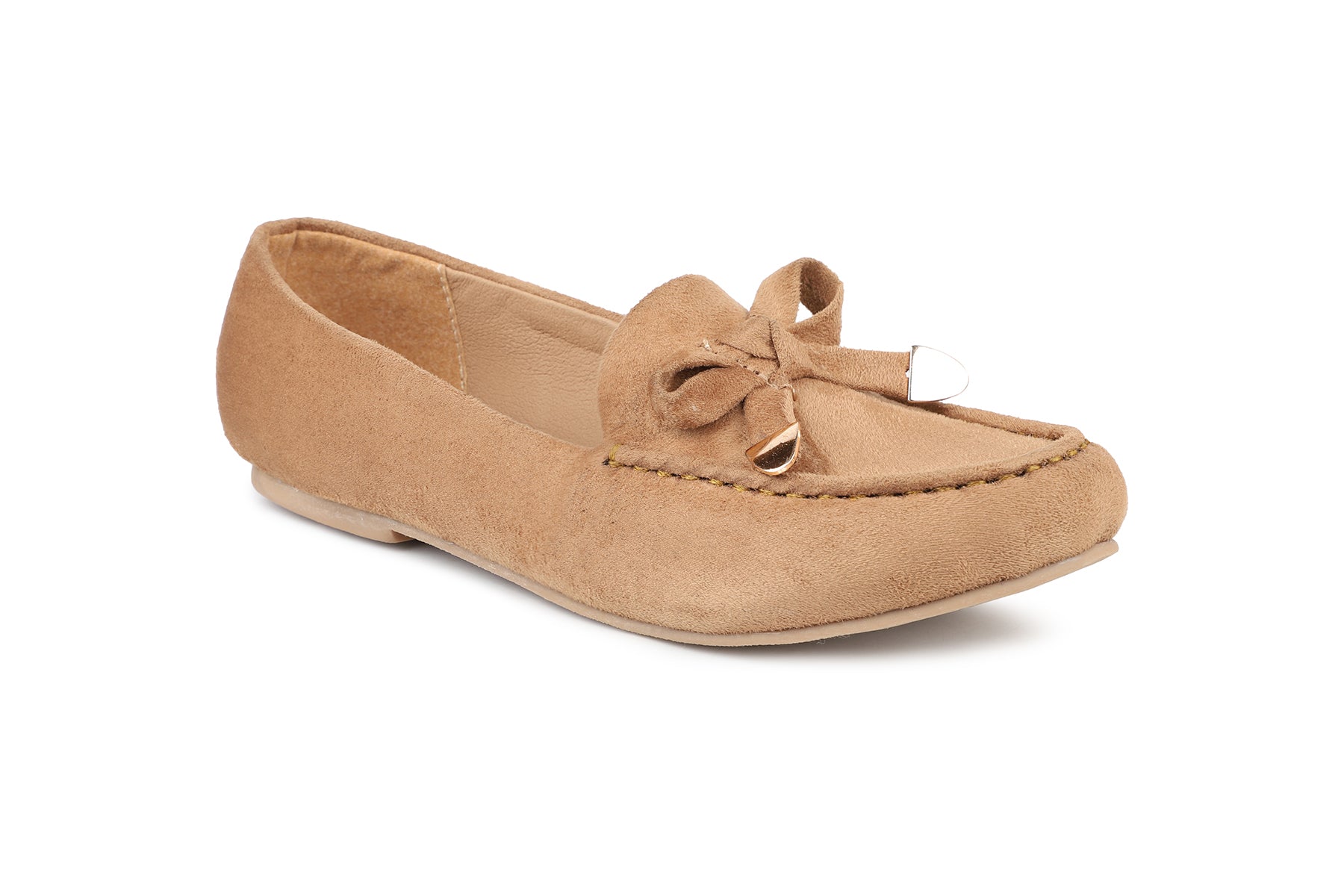 Footwear, Women Footwear, Beige,Moccasins