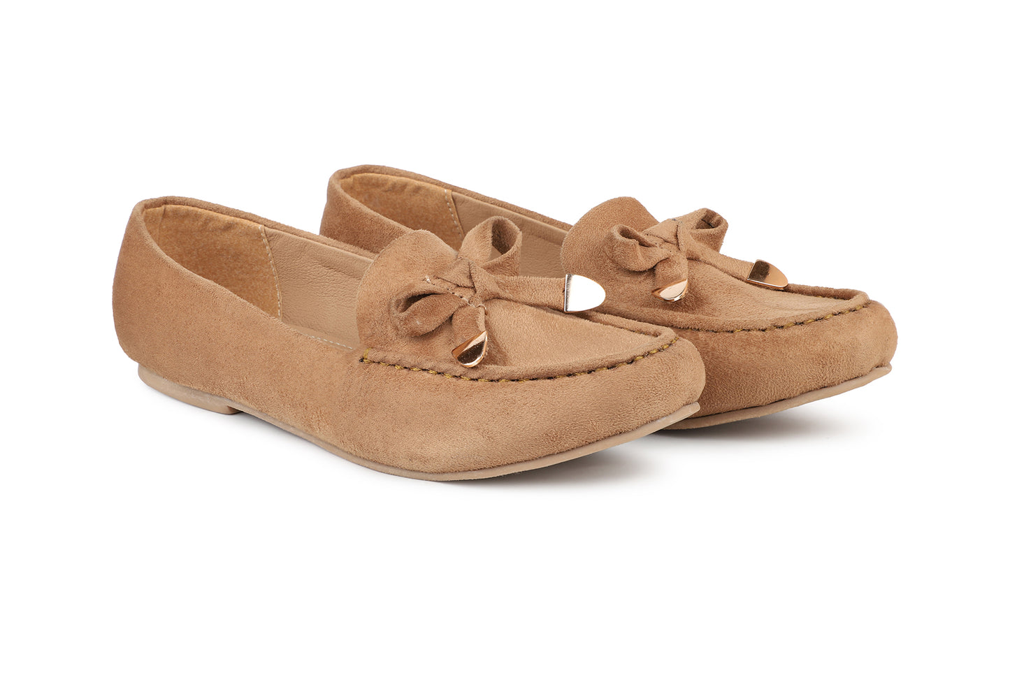 Footwear, Women Footwear, Beige,Moccasins