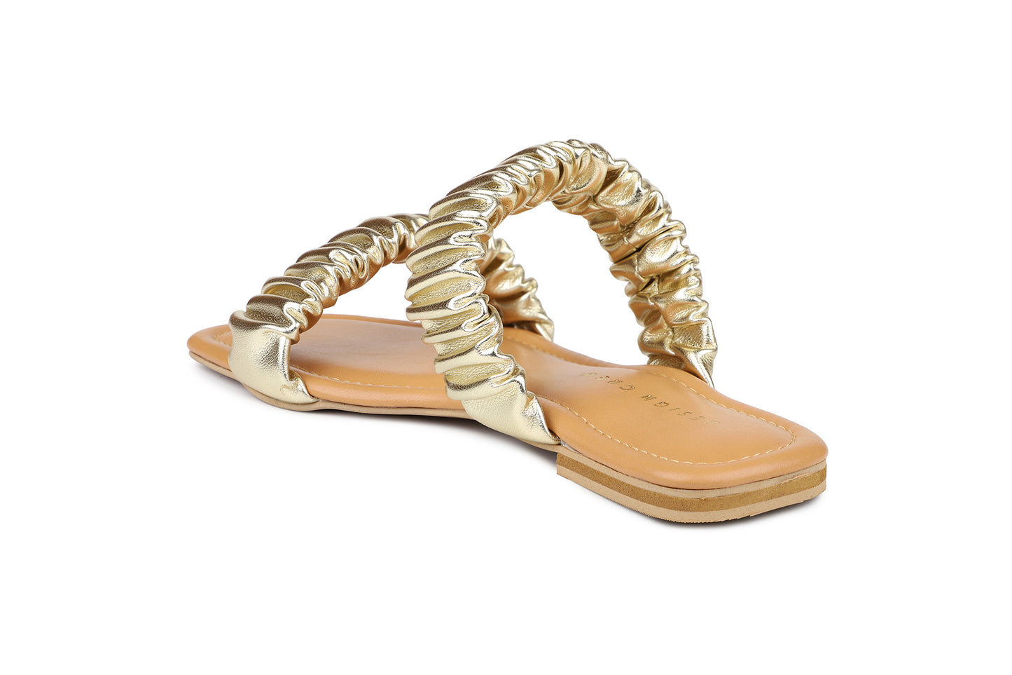 Footwear, Women Footwear, Gold,Flats