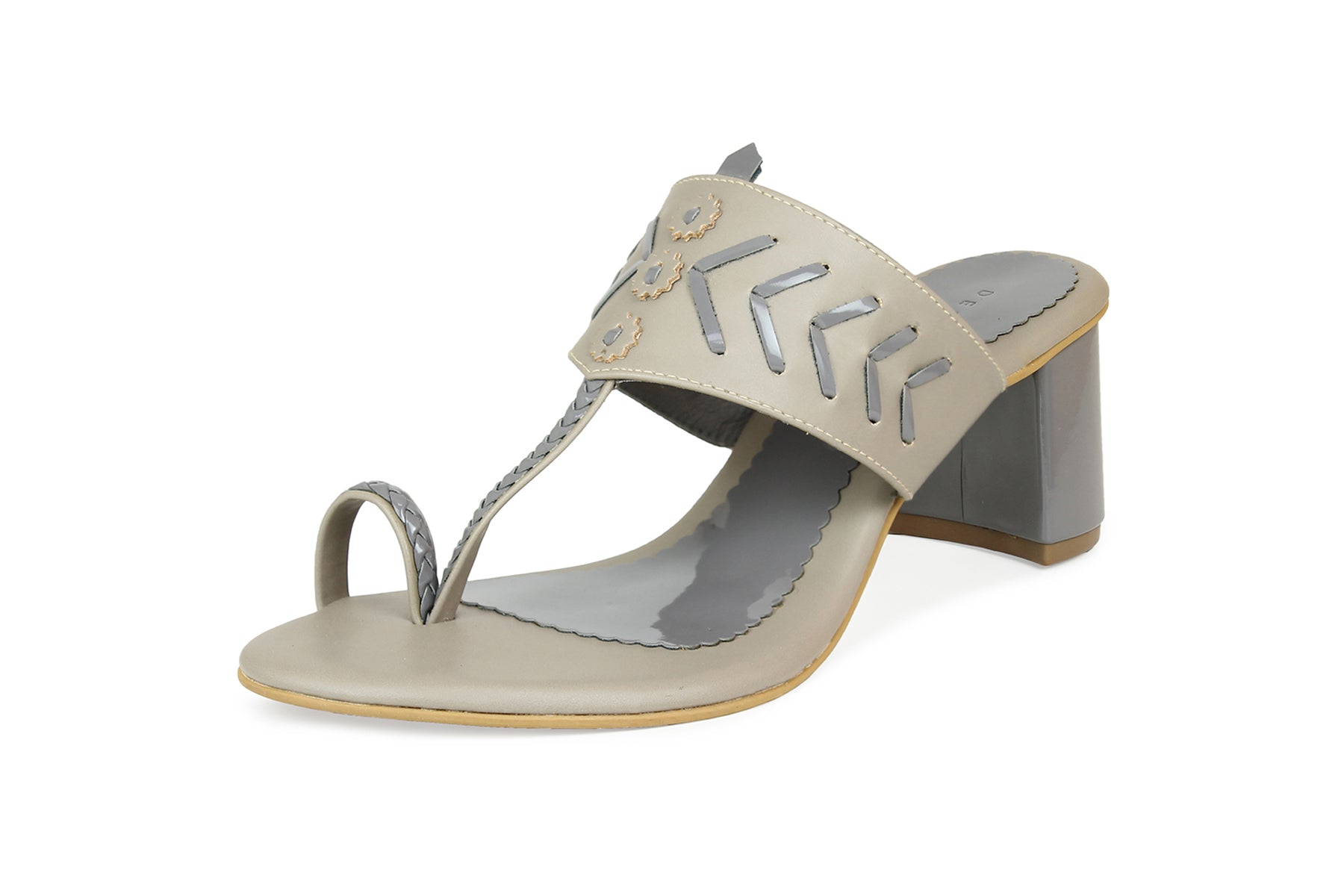 Footwear, Women Footwear, Grey Sandals