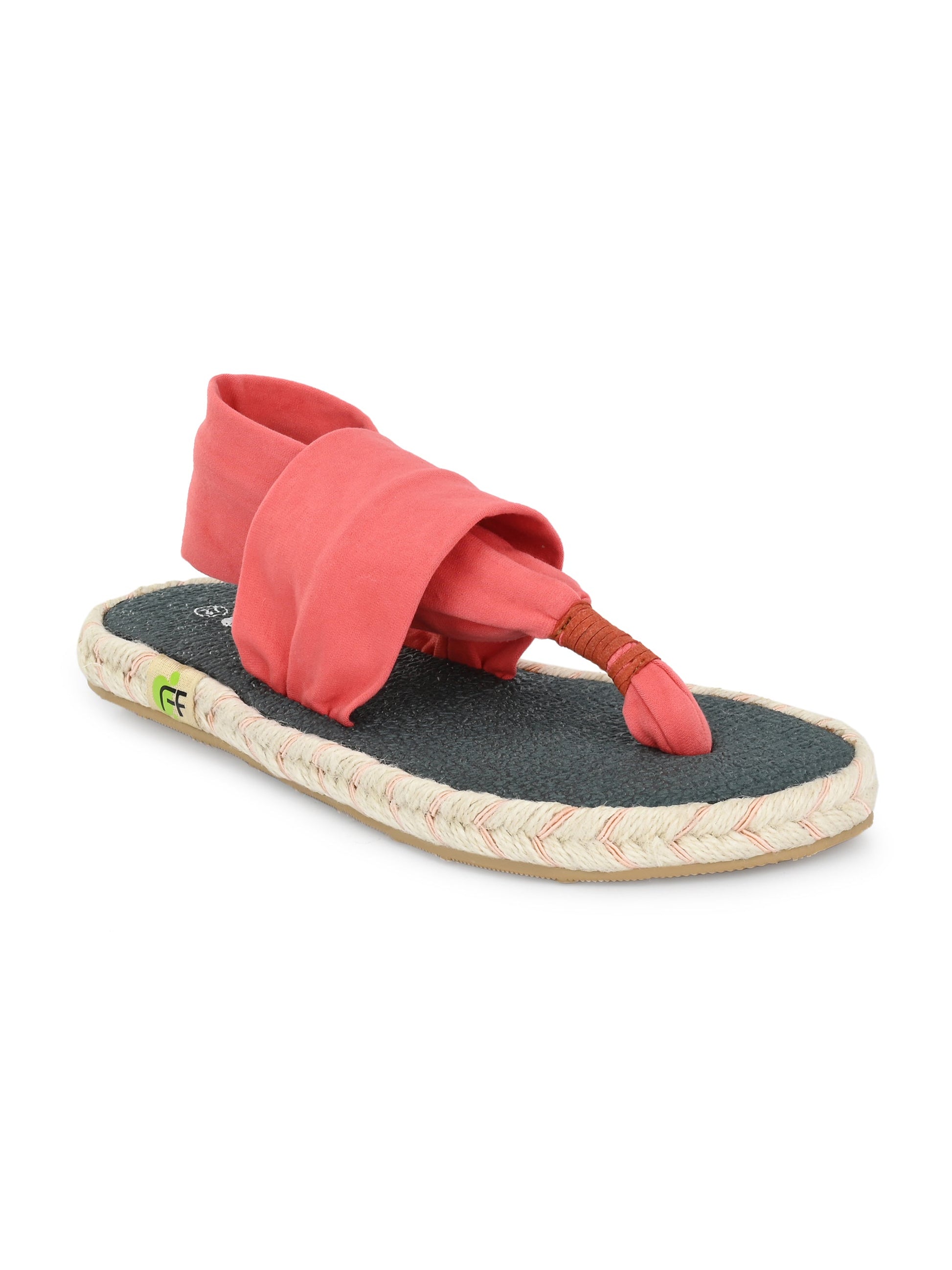 Footwear, Women Footwear, Coral T-Strap Flats