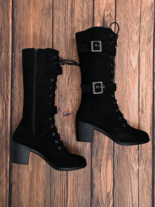 Footwear, Women Footwear, Black Boots