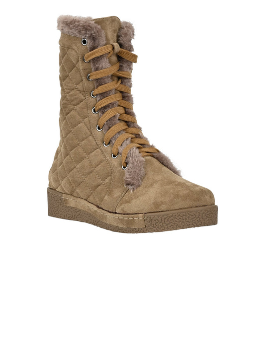 Footwear, Women Footwear, Khaki Boots