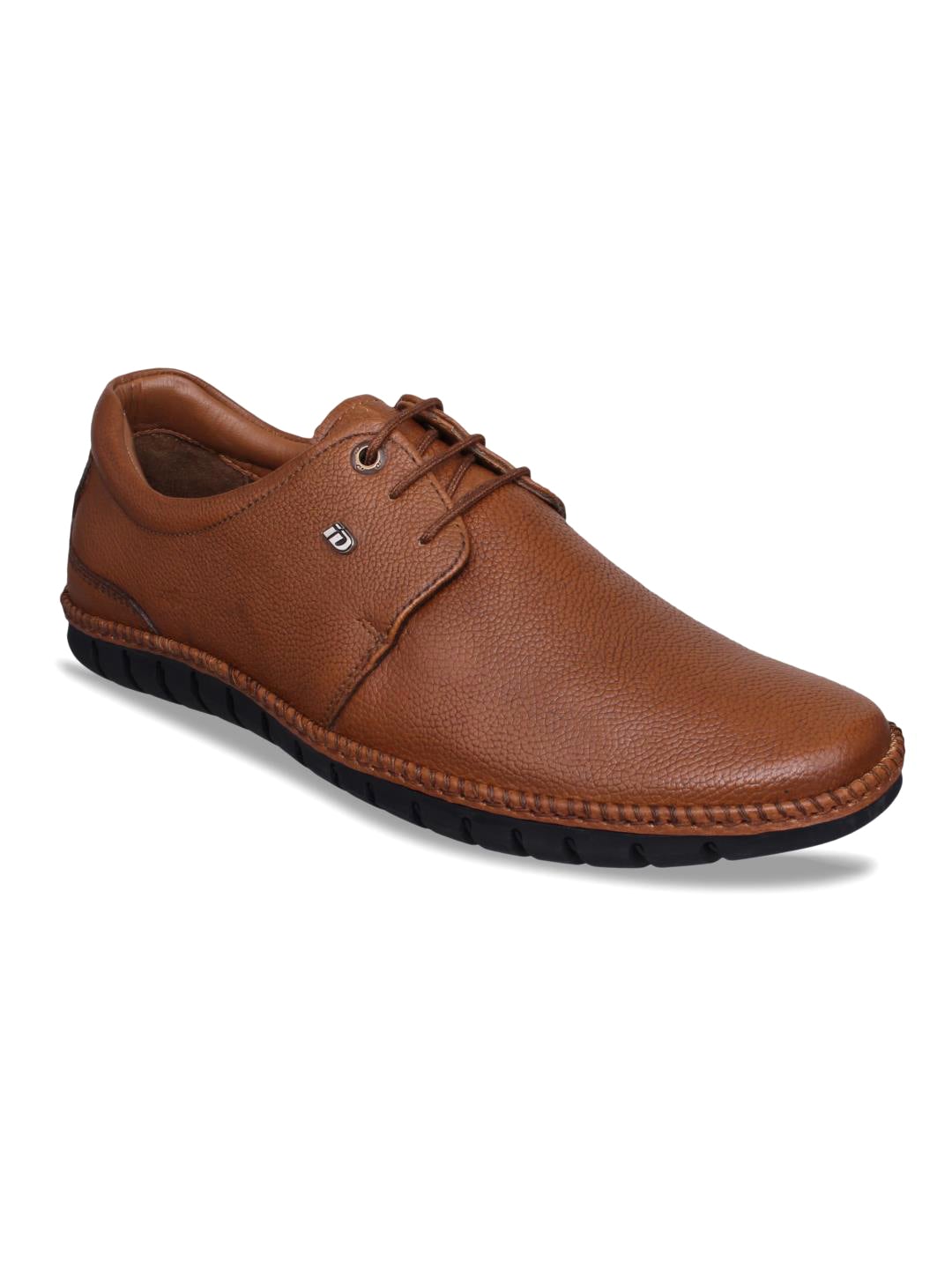 Footwear, Men Footwear, Tan Derby Shoes