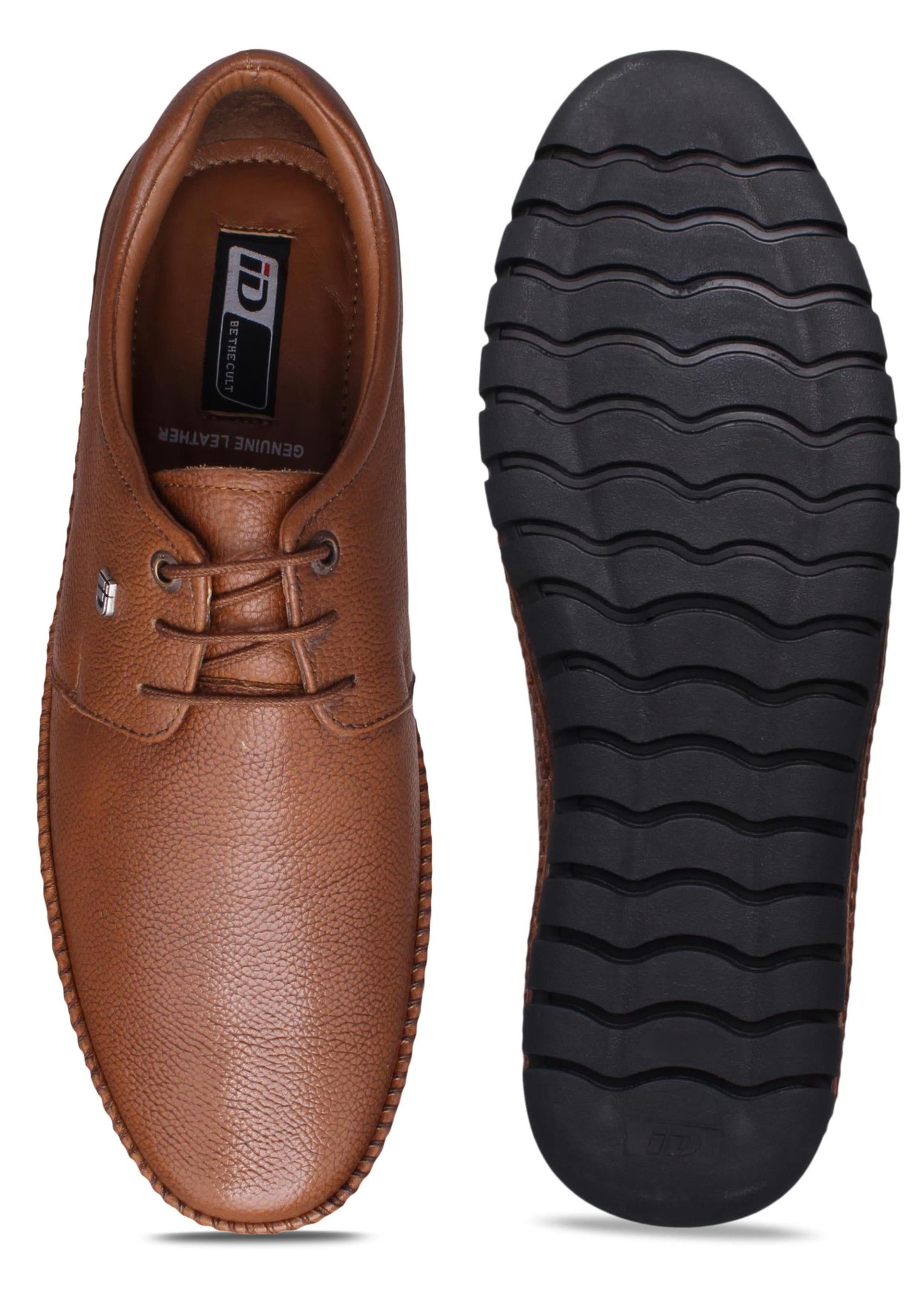 Footwear, Men Footwear, Tan Derby Shoes