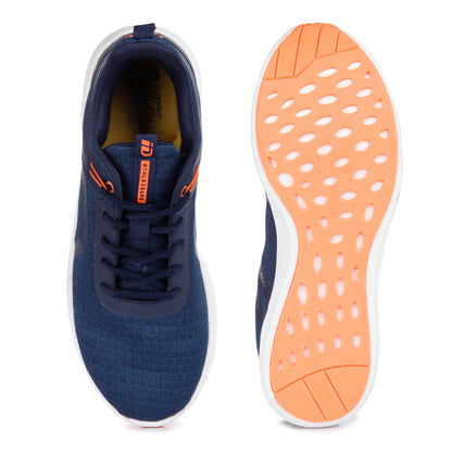 Footwear, Men Footwear, Navy Blue Running Shoes