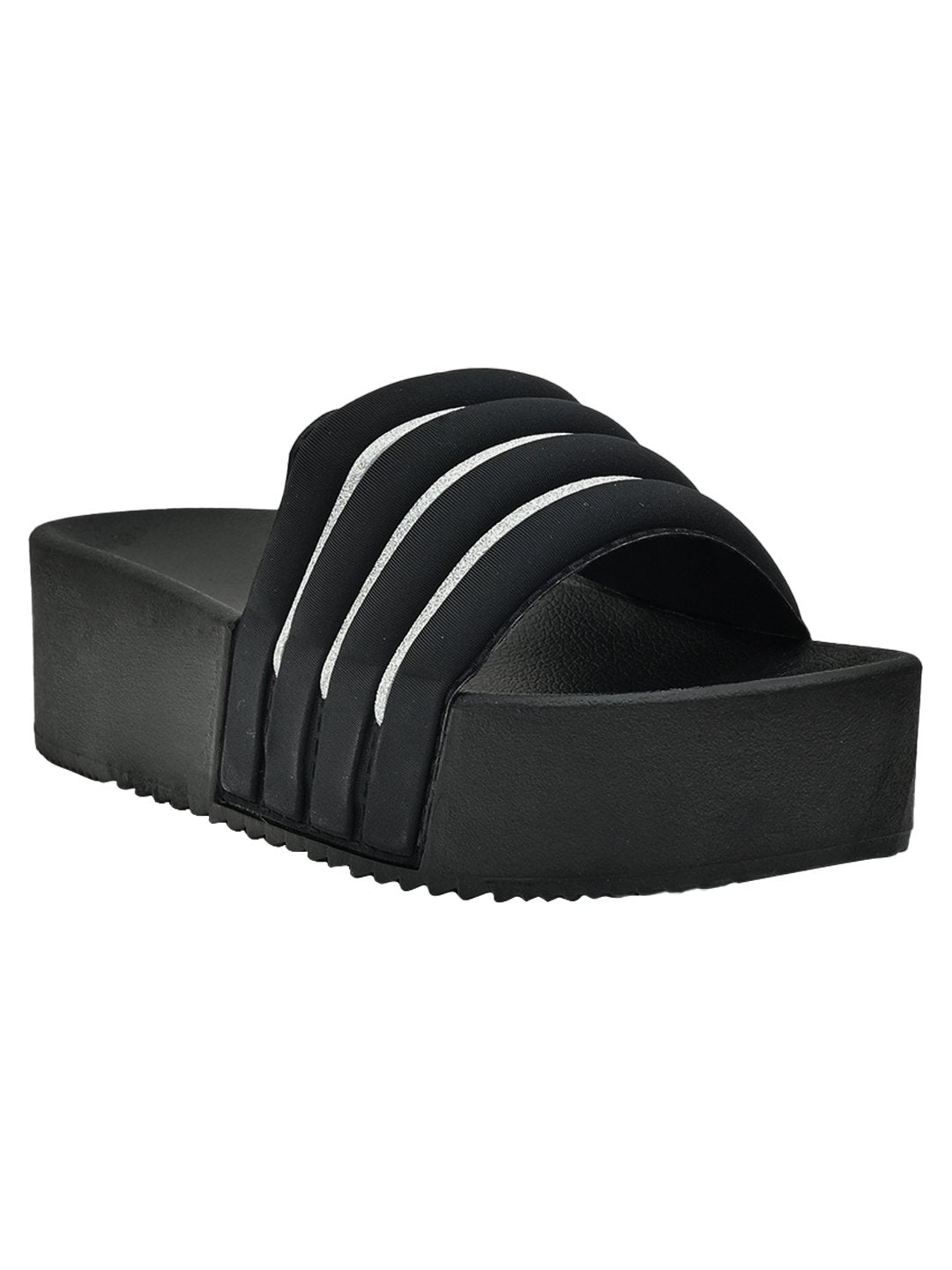 Footwear, Women Footwear, Black Sandals