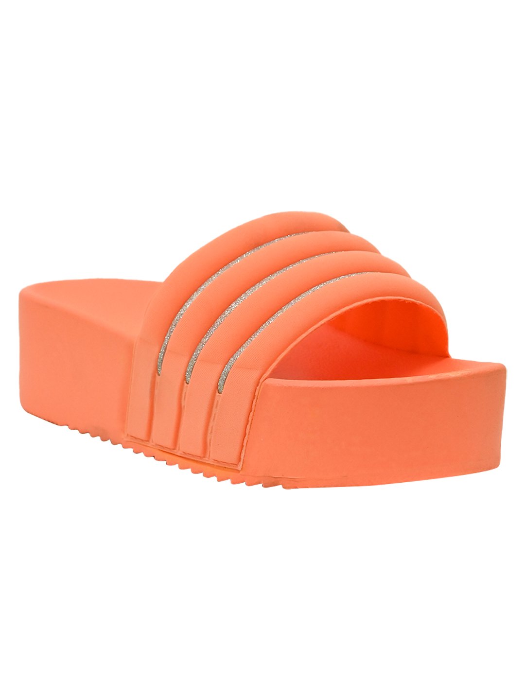 Footwear, Women Footwear, Orange Sandals