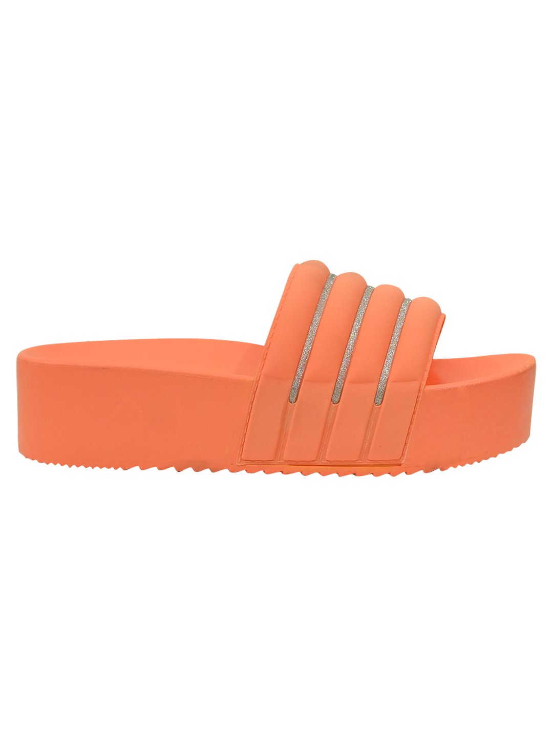 Footwear, Women Footwear, Orange Sandals