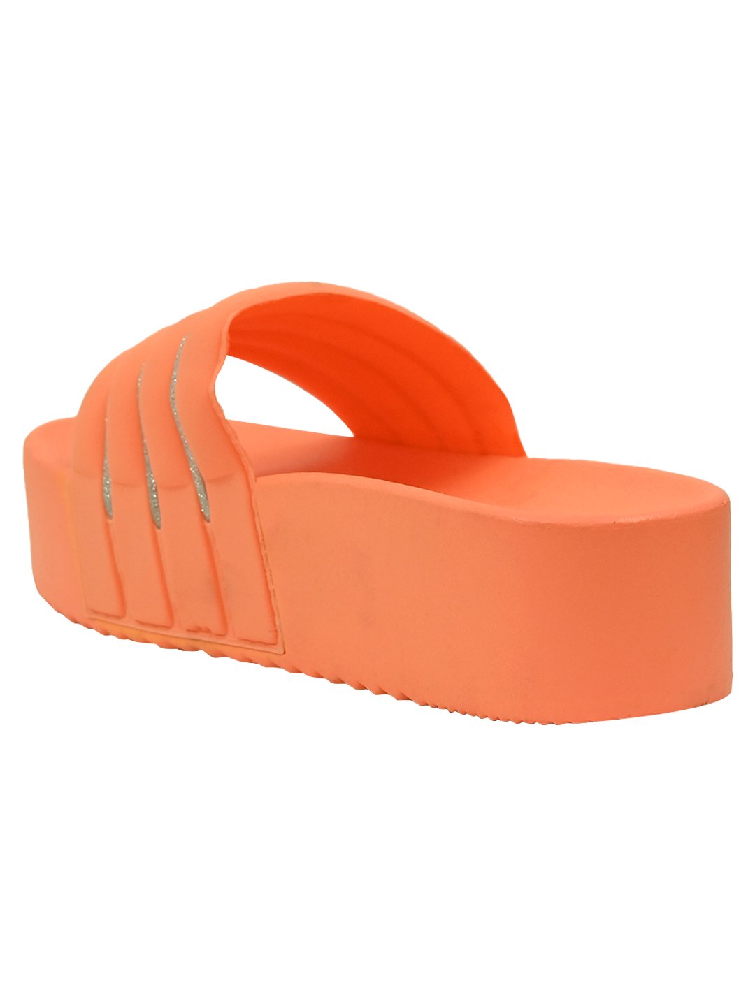 Footwear, Women Footwear, Orange Sandals