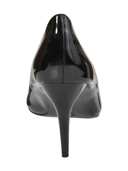 Women BLACK SOLID Heel Pumps