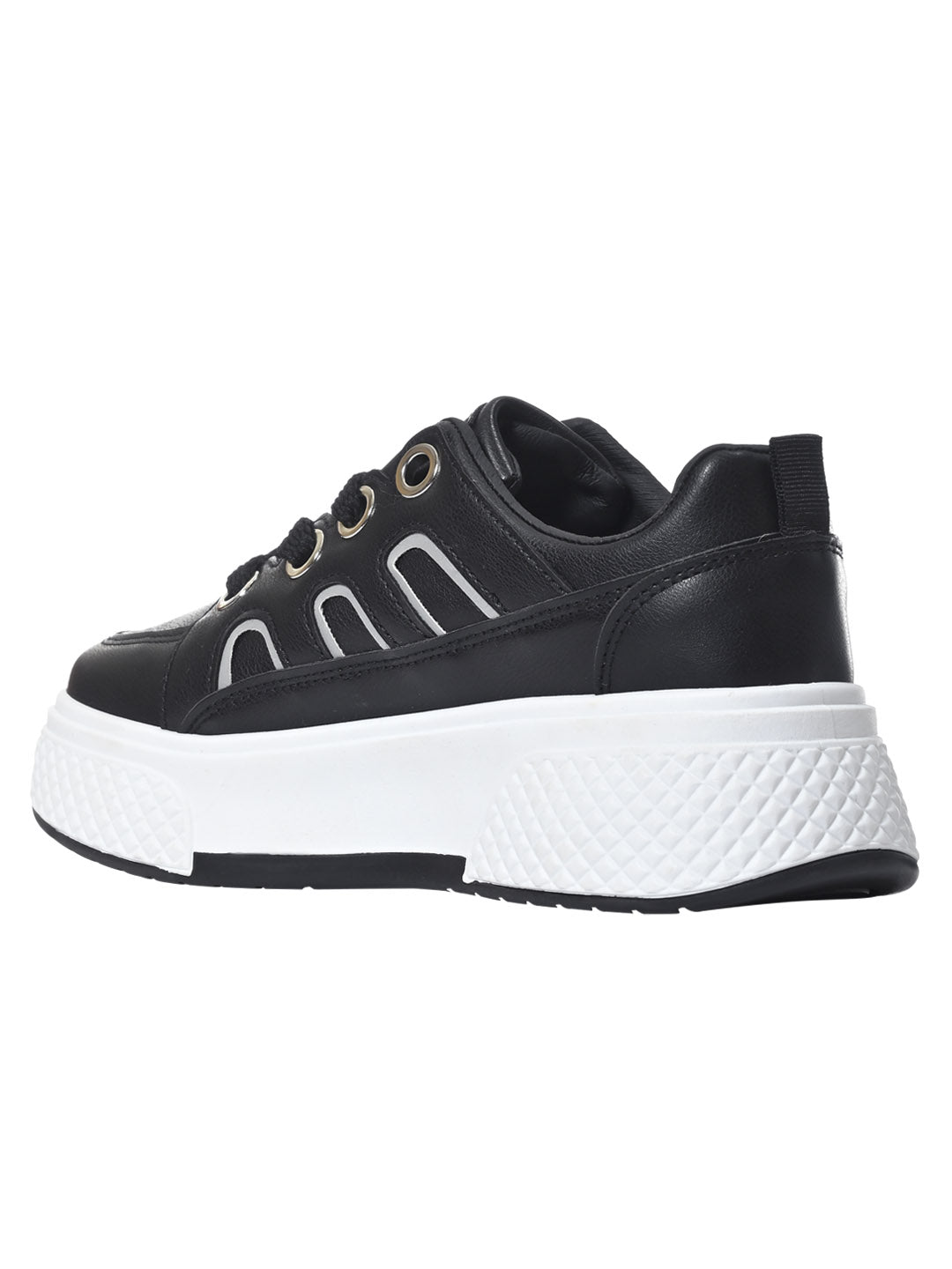 Footwear, Women Footwear, BLACK, Casual Sneaker