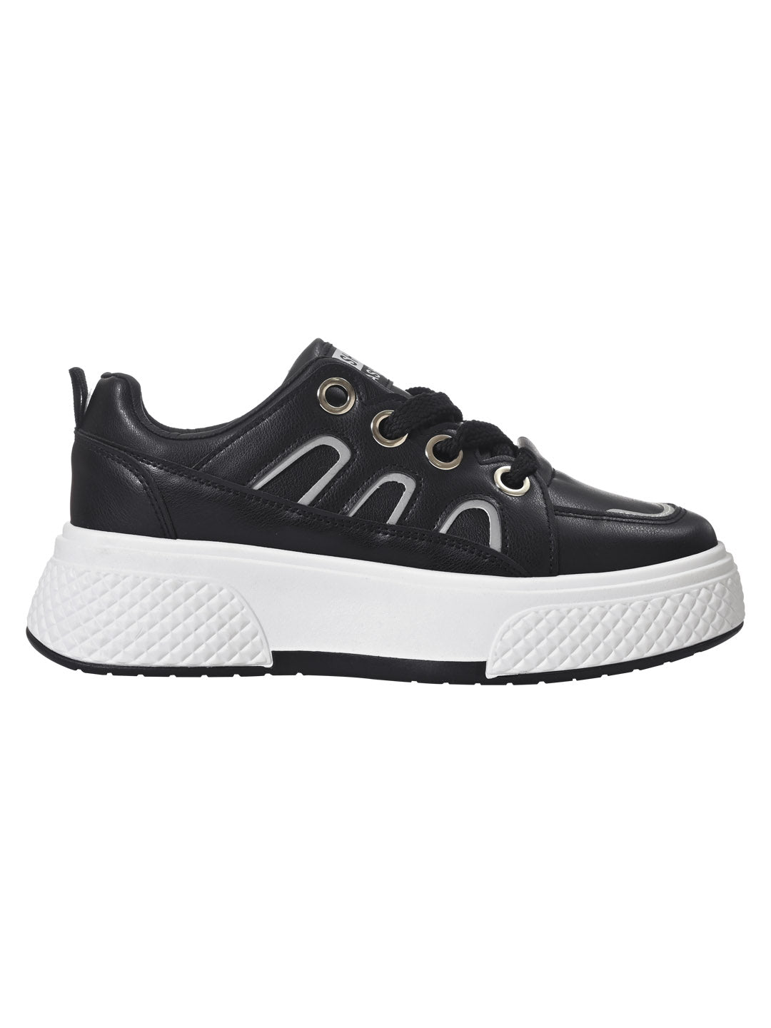 Footwear, Women Footwear, BLACK, Casual Sneaker