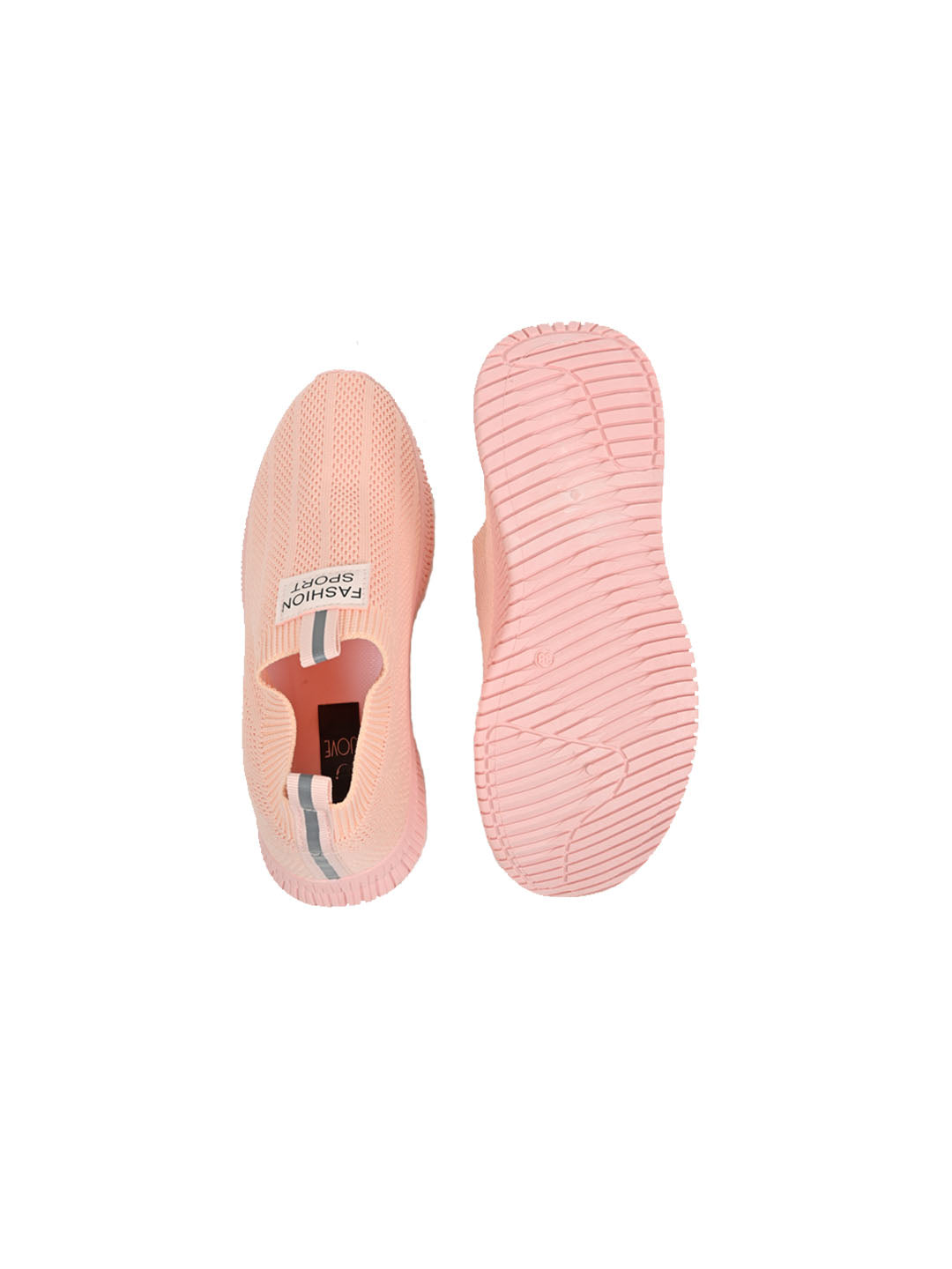 Footwear, Women Footwear, Peach Sneakers